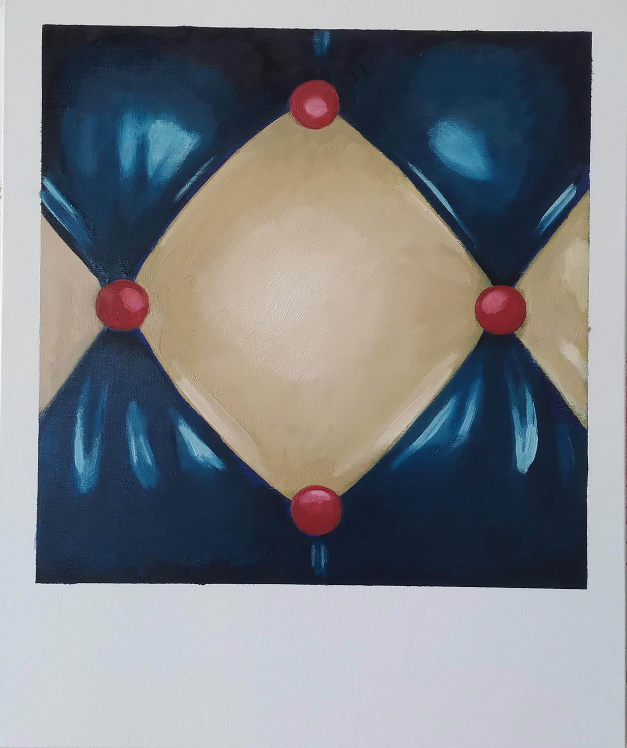 Cushion 2022 acr. s. tela 38 cm x 46 cm